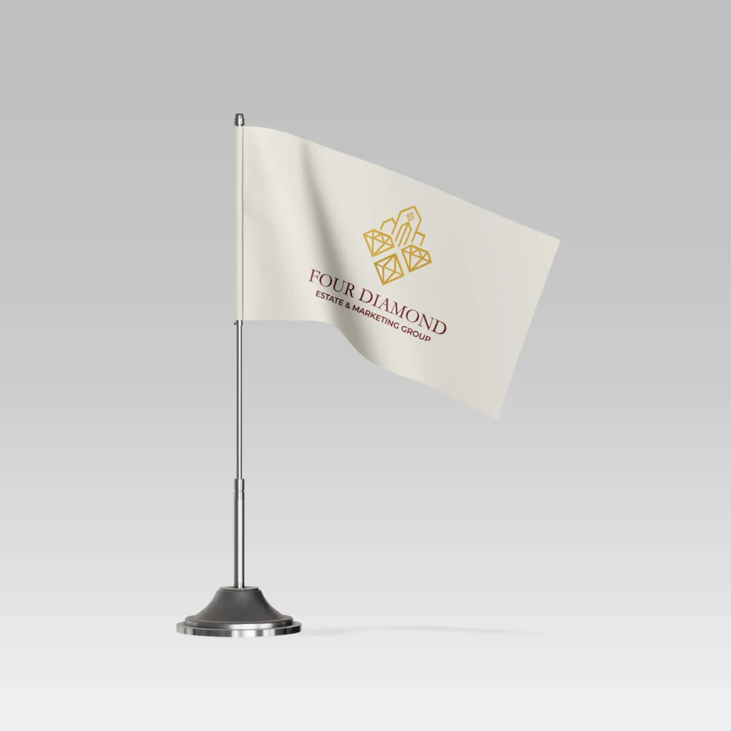 four diamond flag