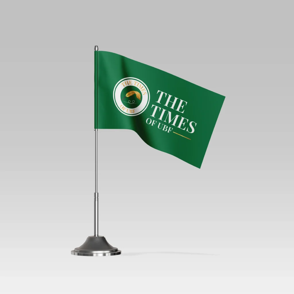 The times of ubf brand flag